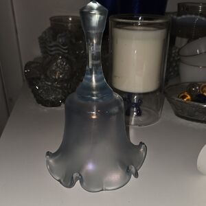 Elegant Frosted Glass Bell